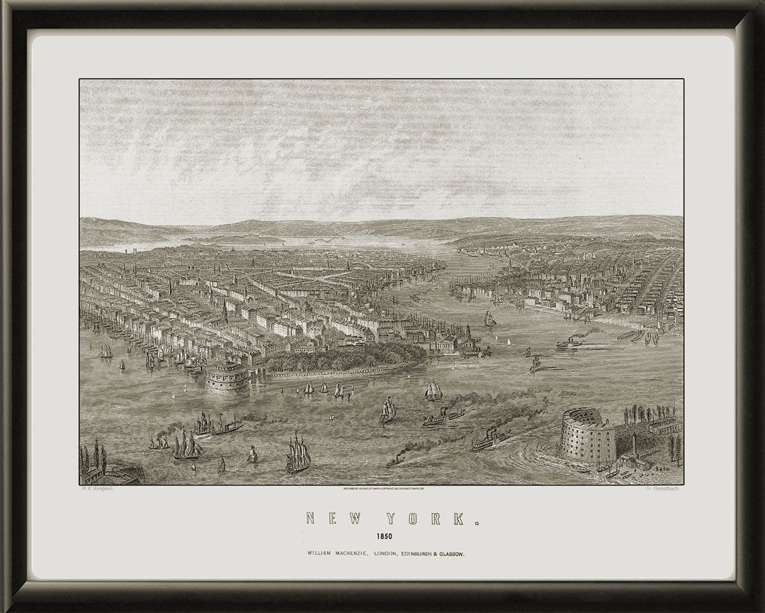 New York City NY 1850