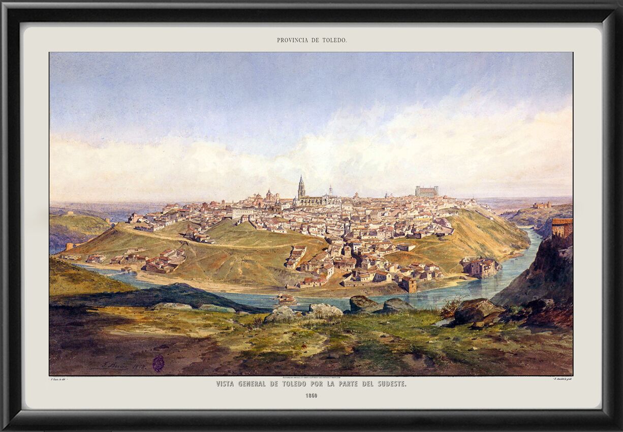 Toledo Spain 1860