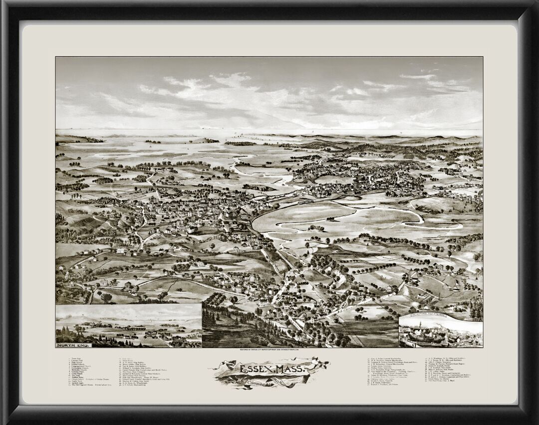 Essex, Conomo & Falls Village MA 1894