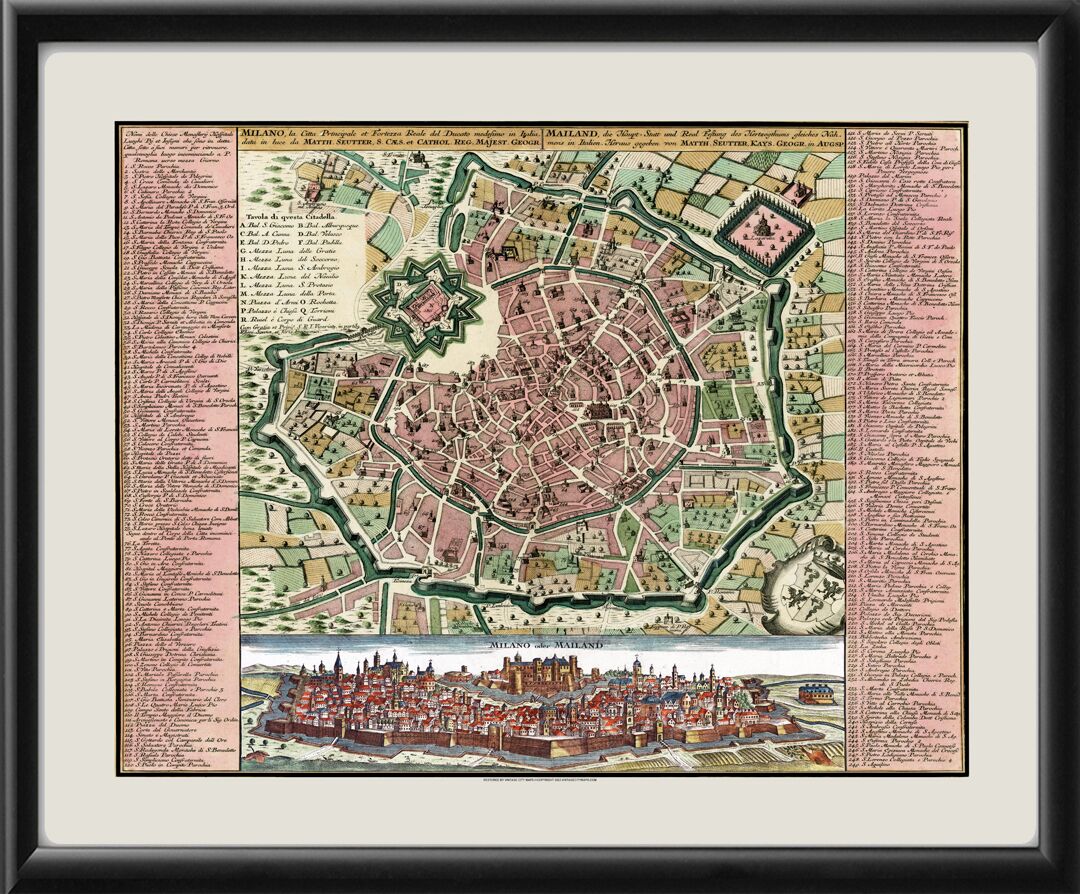 Milan Italy 1730