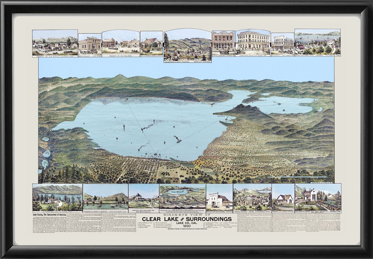 Clear Lake CA 1890