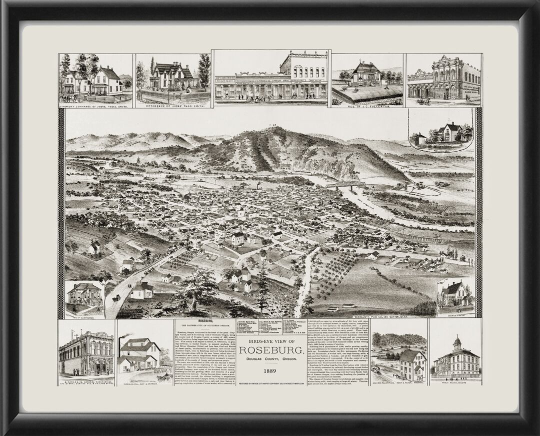 Roseburg OR 1889