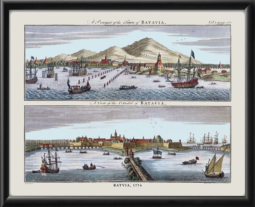 Batavia, Dutch East Indies (Jakarta, Indonesia) 1774
