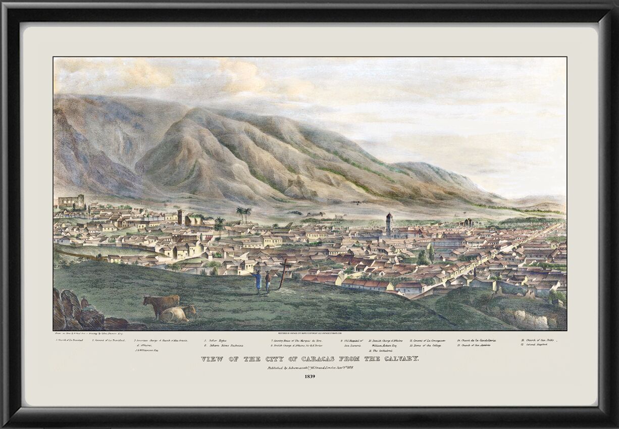 Caracas, Venezuela 1839