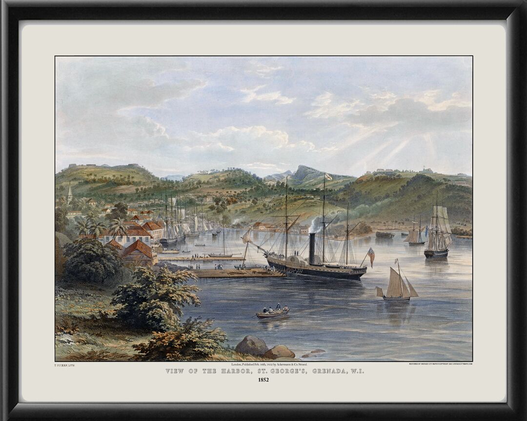 St. George's, Grenada 1852