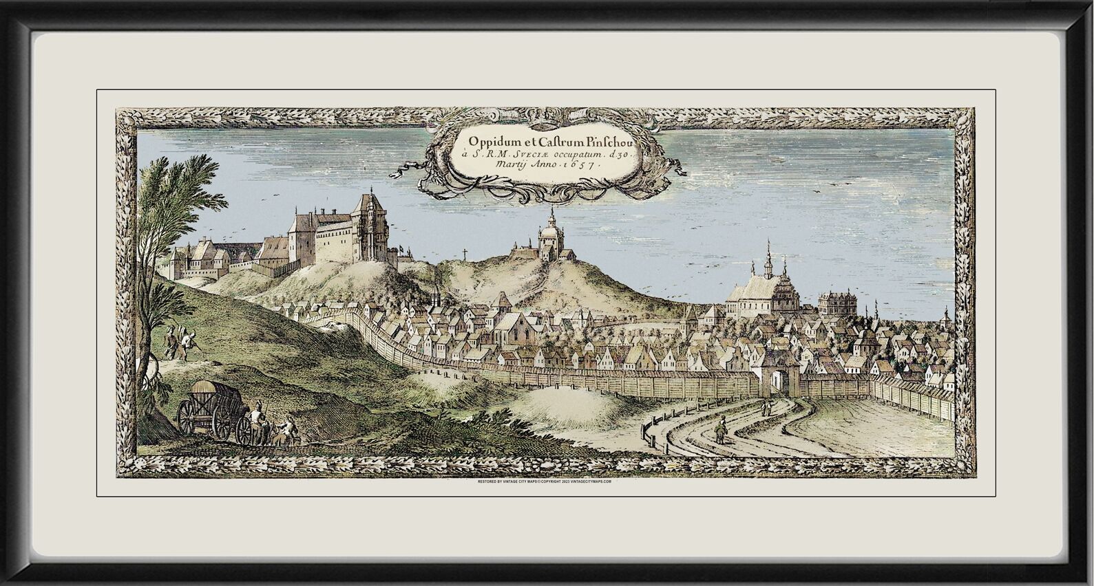 Pinczow (Pinchov) Poland 1657