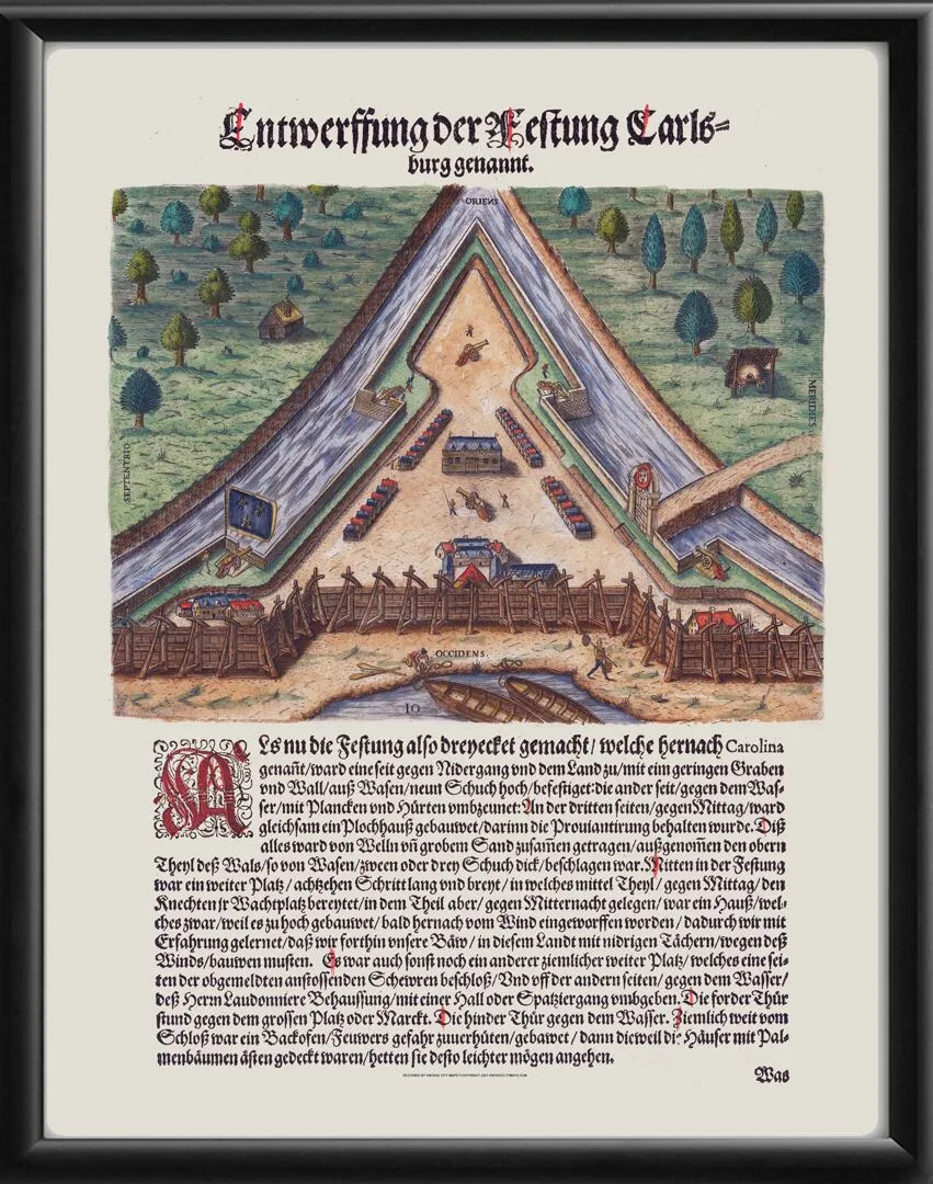 Fort Caroline, Florida 1591
