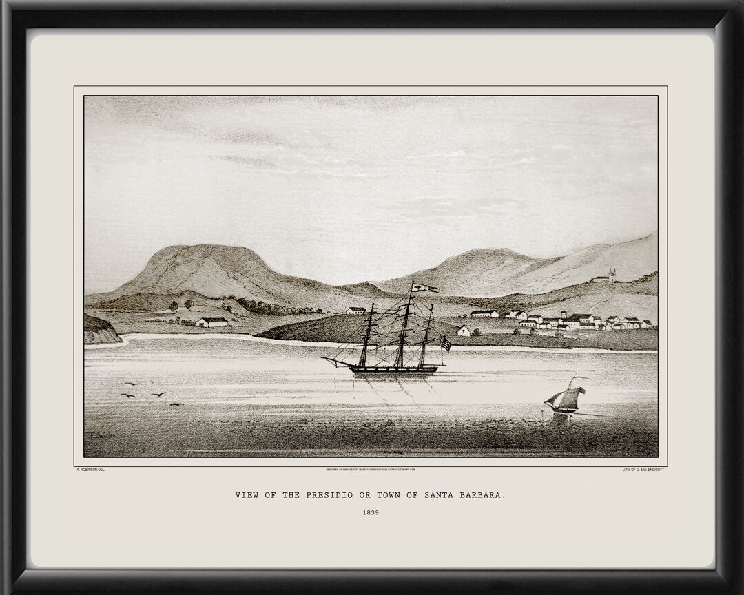 Santa Barbara CA 1839