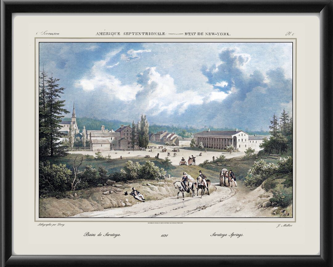 Saratoga Springs NY 1828