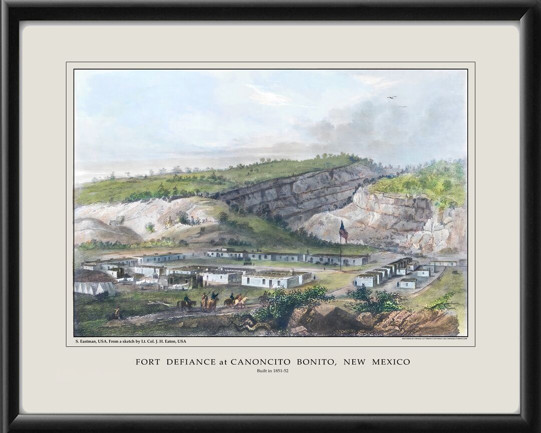Fort Defiance at Canoncito Bonito 1854
