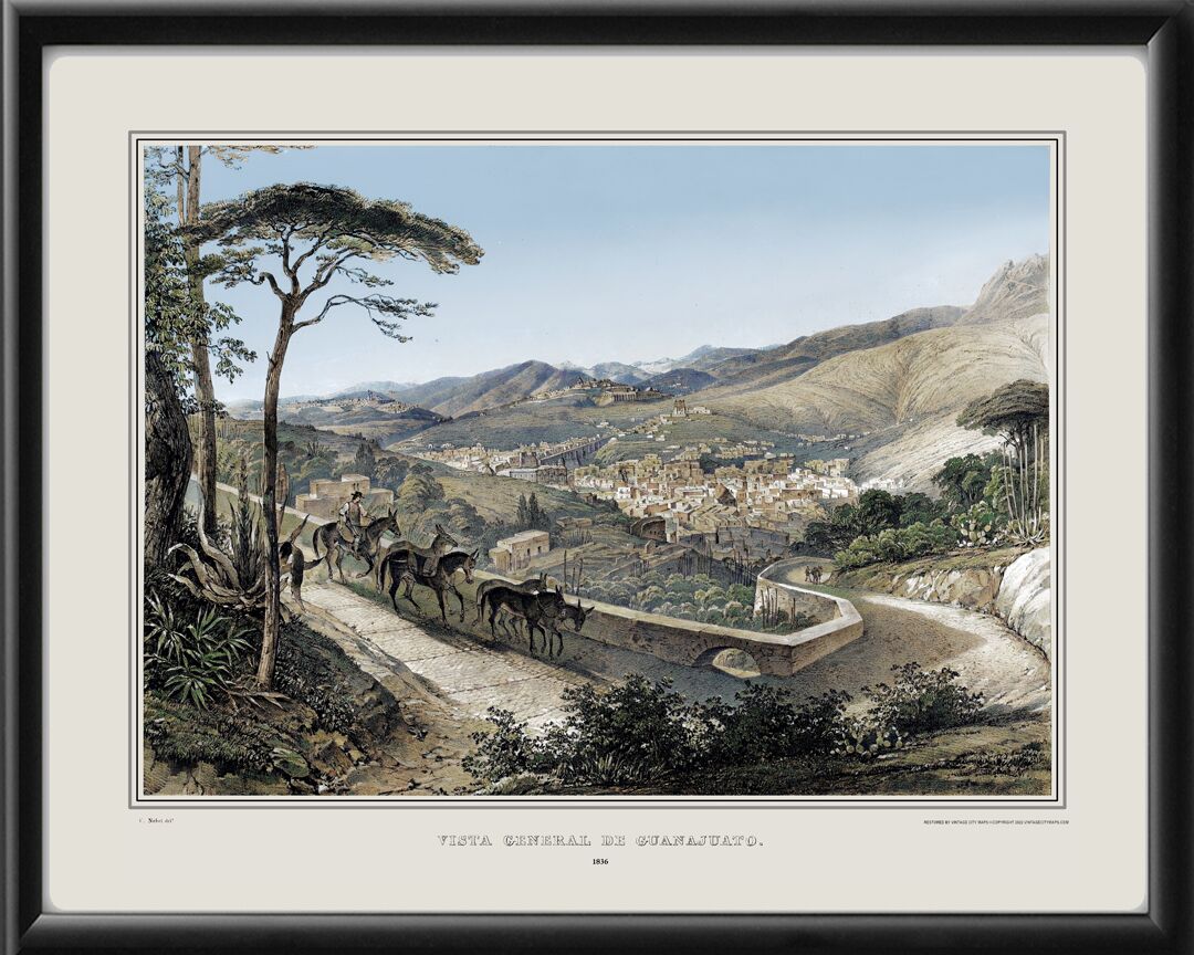 Guanajuato Mexico 1836 (Color)