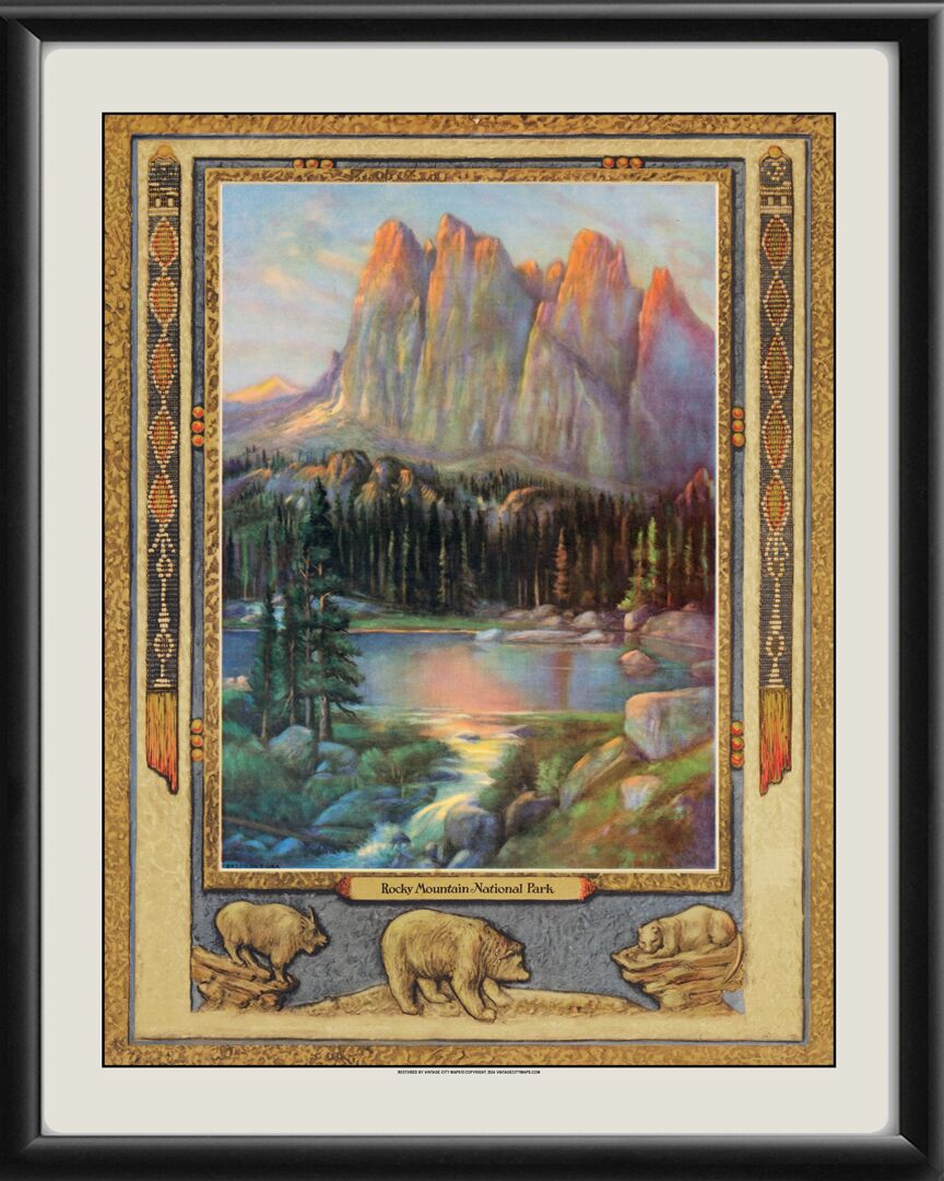 Rocky Mountain National Park 1930