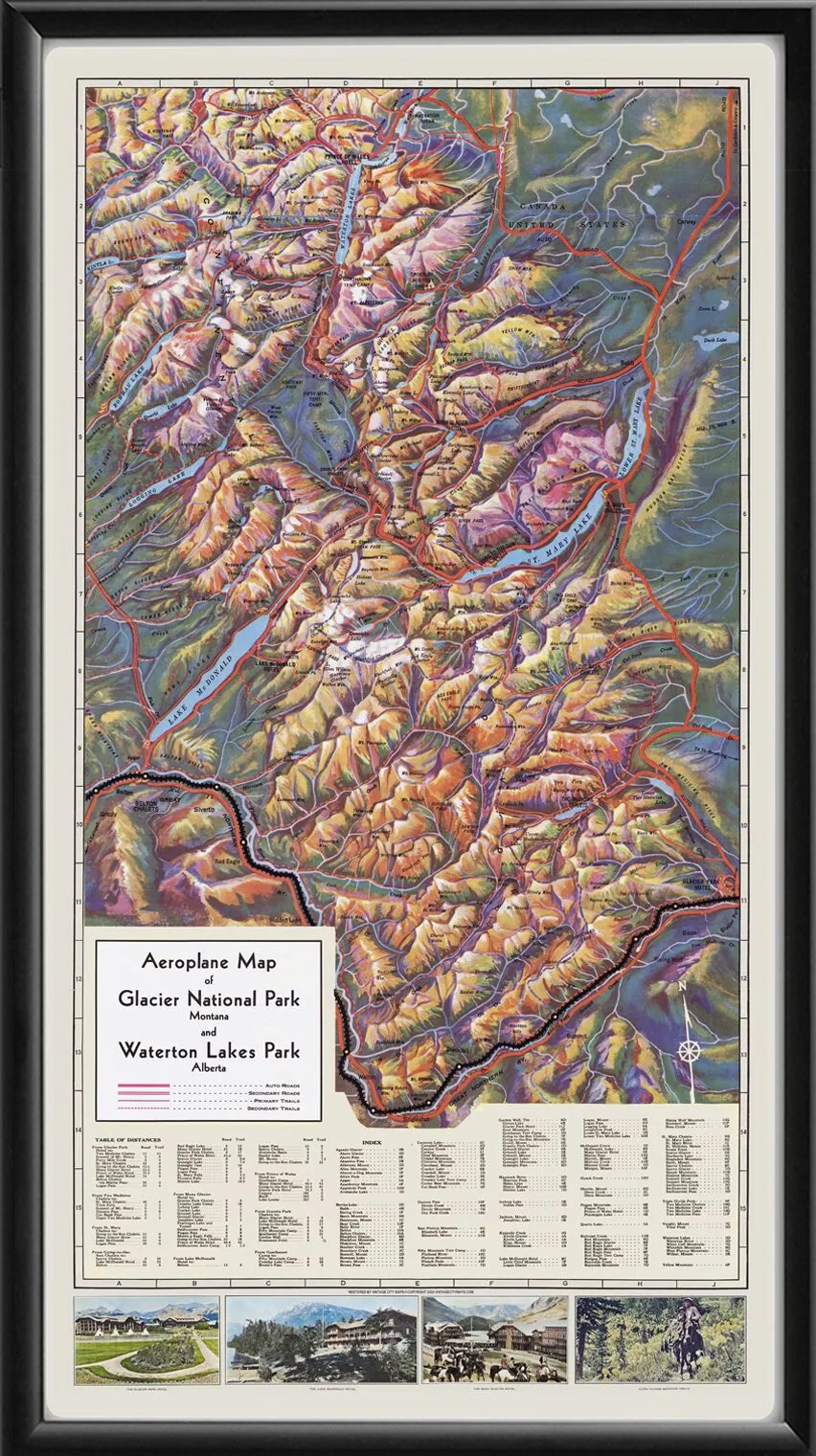 Glacier National Park MT 1935