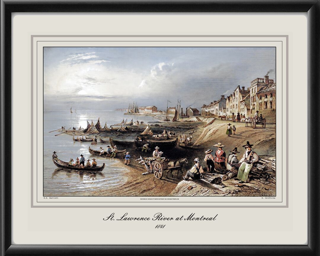 St. Lawrence River at Montreal 1841