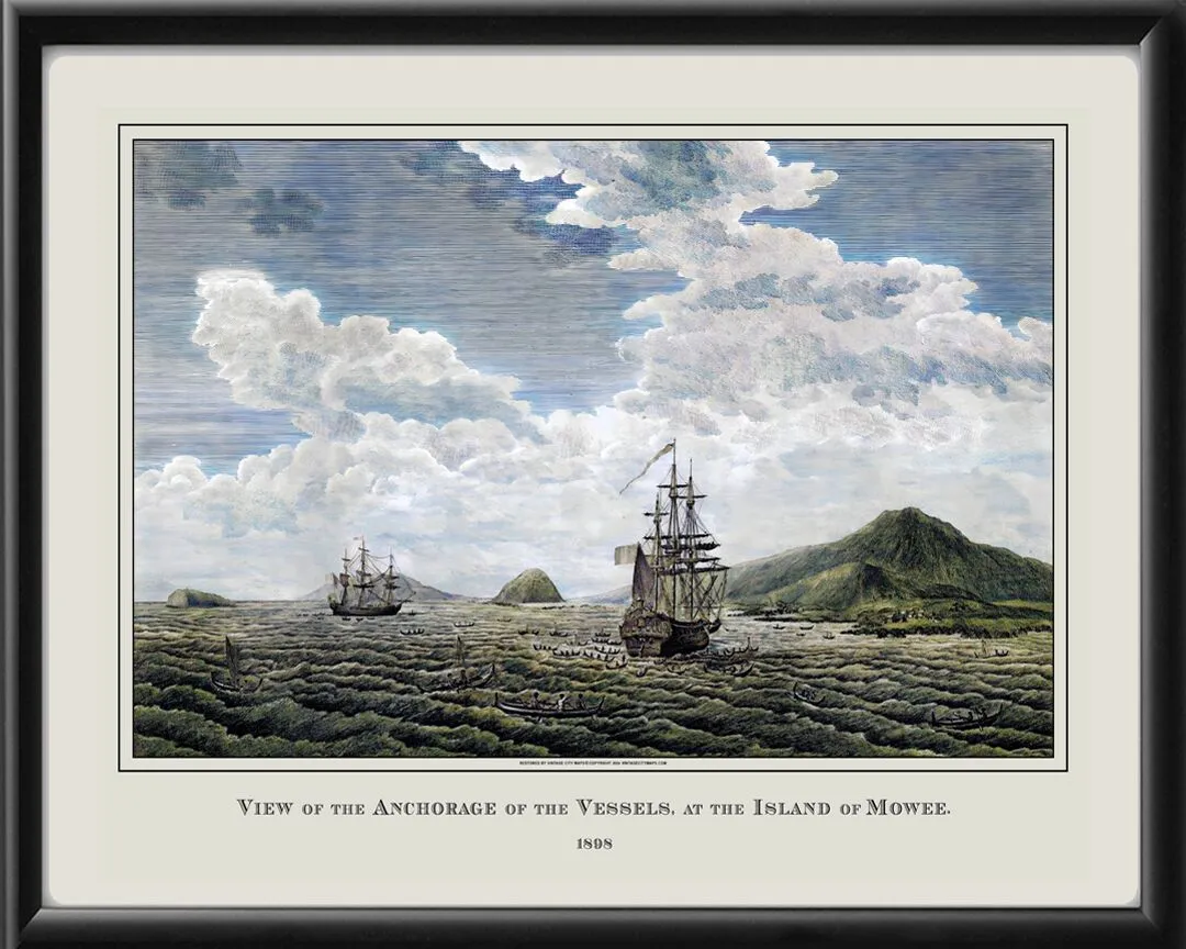 La Perouse Bay, Maui 1798 (Color)