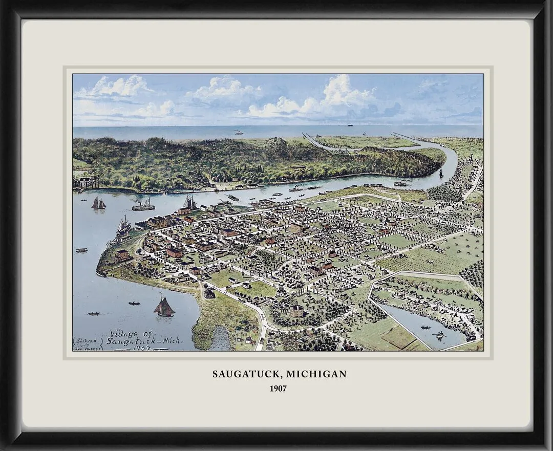 Saugatuck, Michigan 1907 Joseph Warner