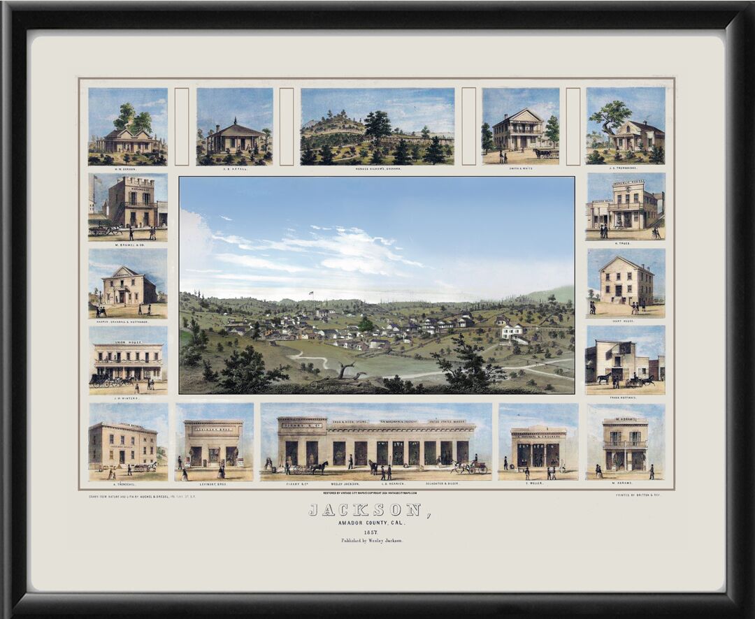 Jackson CA 1857 #2 (Color)