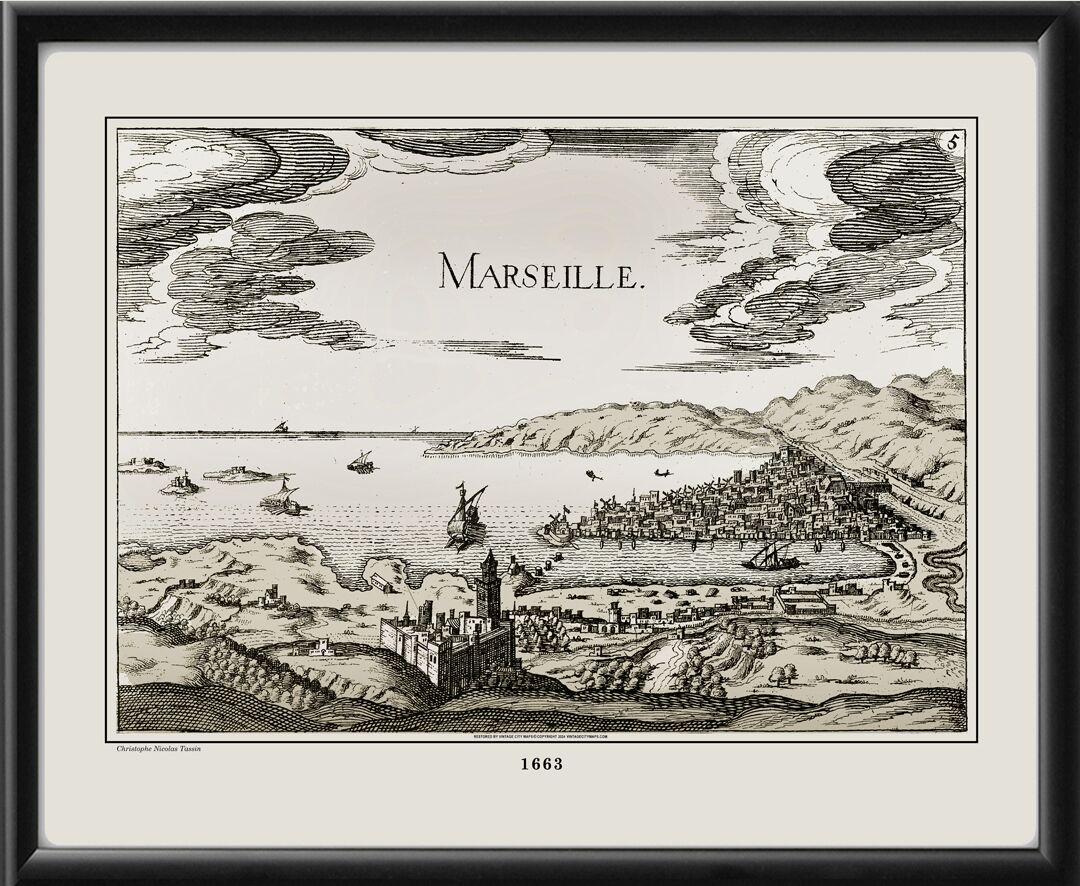 Marseille France 1636