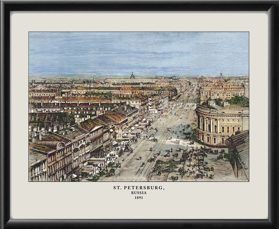 St. Petersburg Russia 1891
