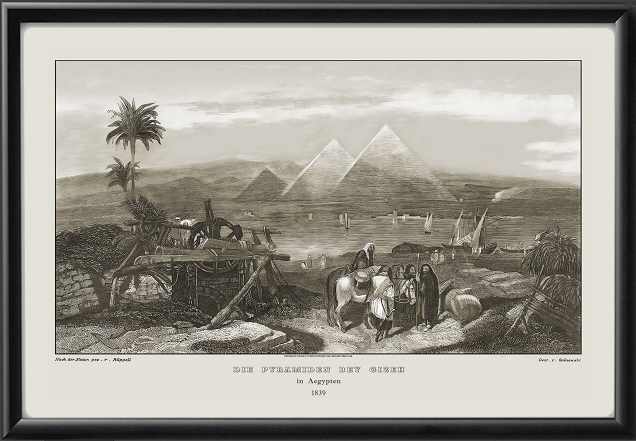 Giza Egypt 1839
