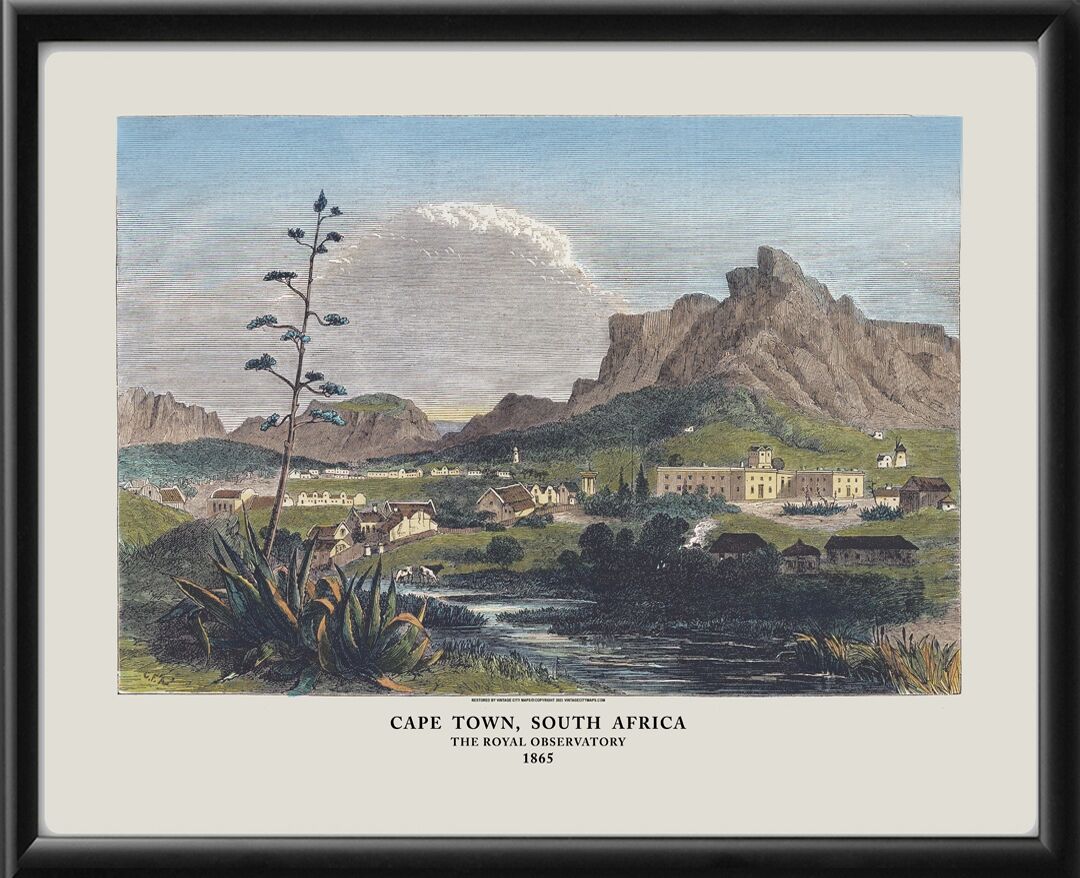 Cape Town, South Africa - Royal Observatory 1865