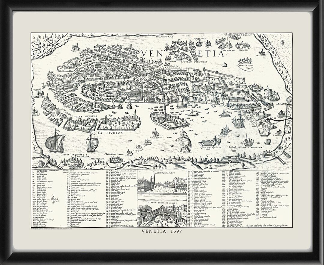 Venice Italy 1597