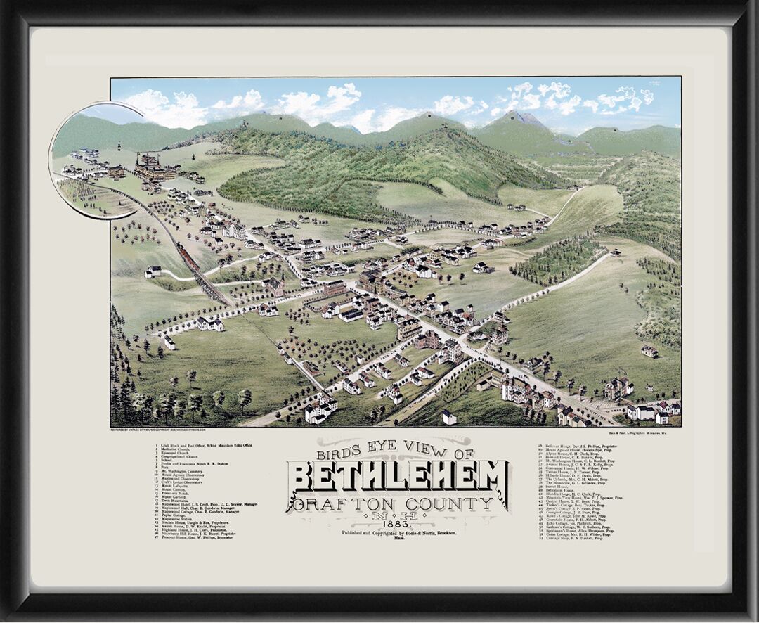 Bethlehem NH 1883 Color