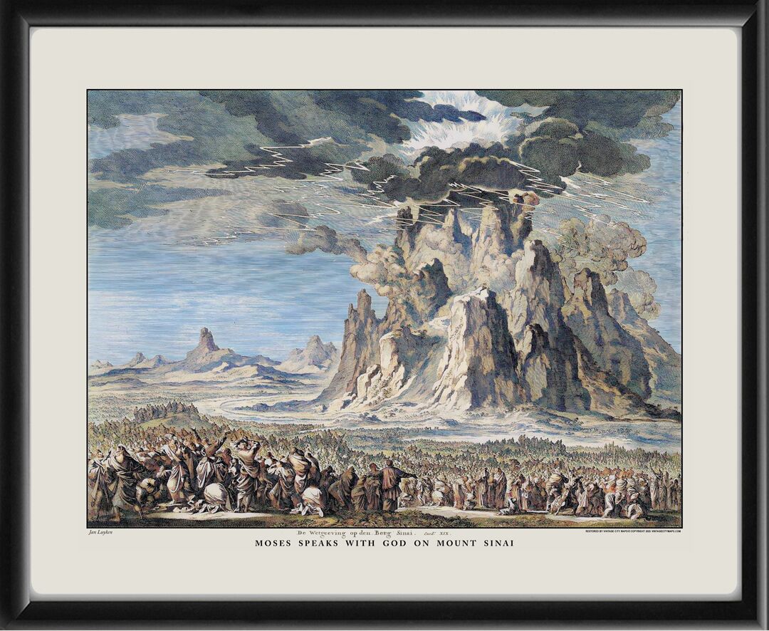Mount Sinai Egypt Moses speaks with God on Mount Sinai.