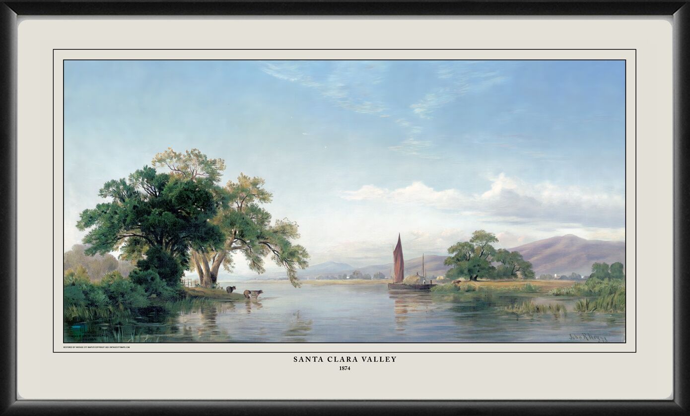 Santa Clara Valley CA 1874 John Ross Key
