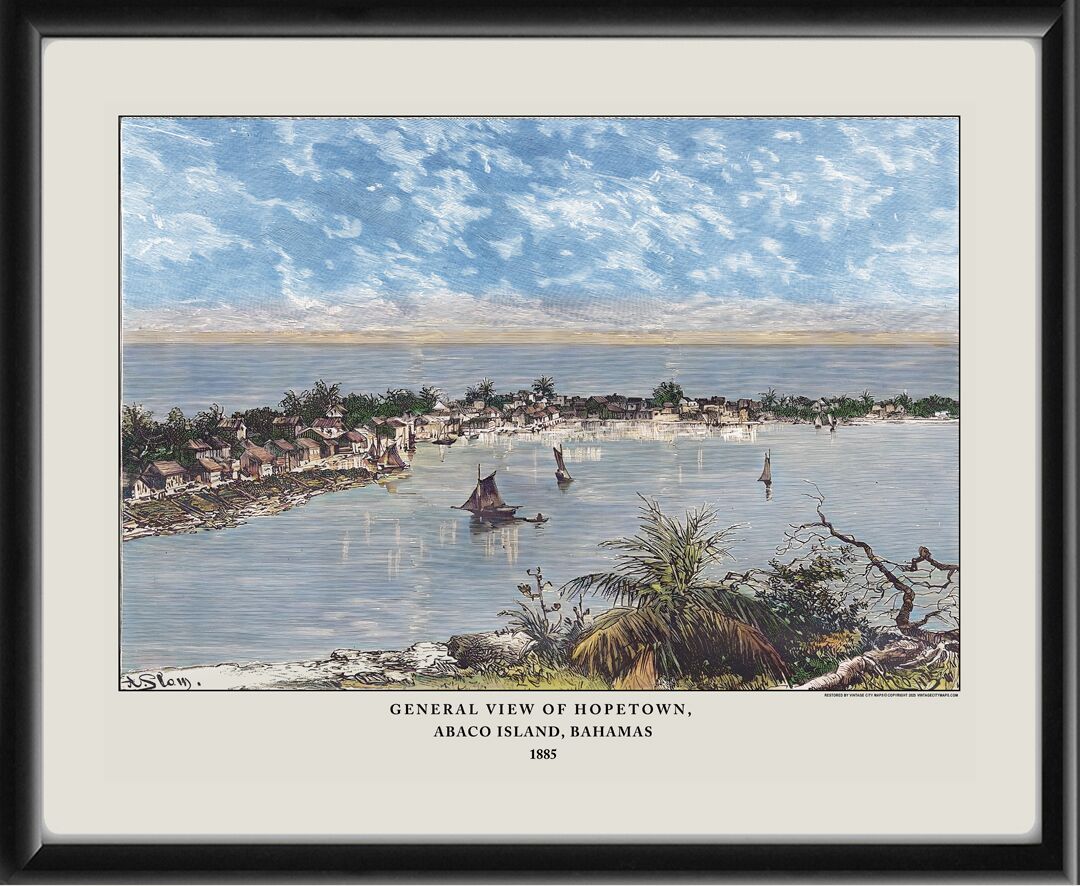 Hopetown, Abaco Island. Bahamas 1885