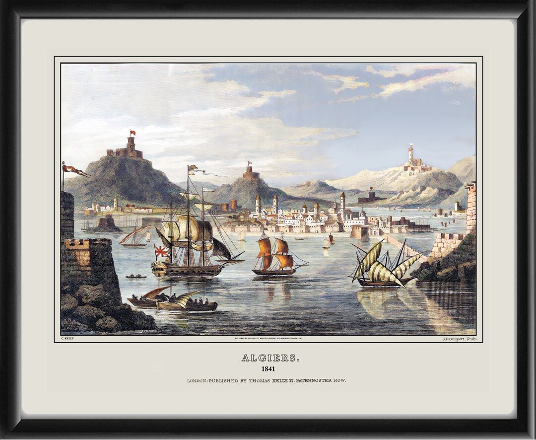 Algiers Algeria 1841 Christopher Kelly