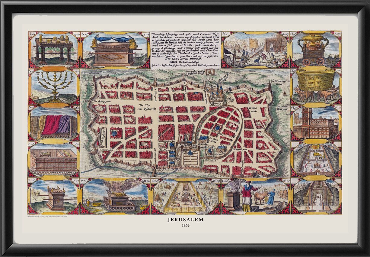 Jerusalem Israel 1643
