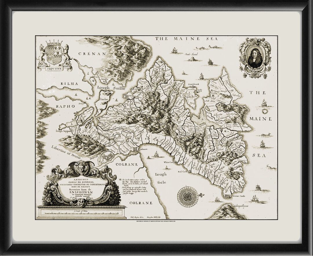 Inishowen Ireland 1661