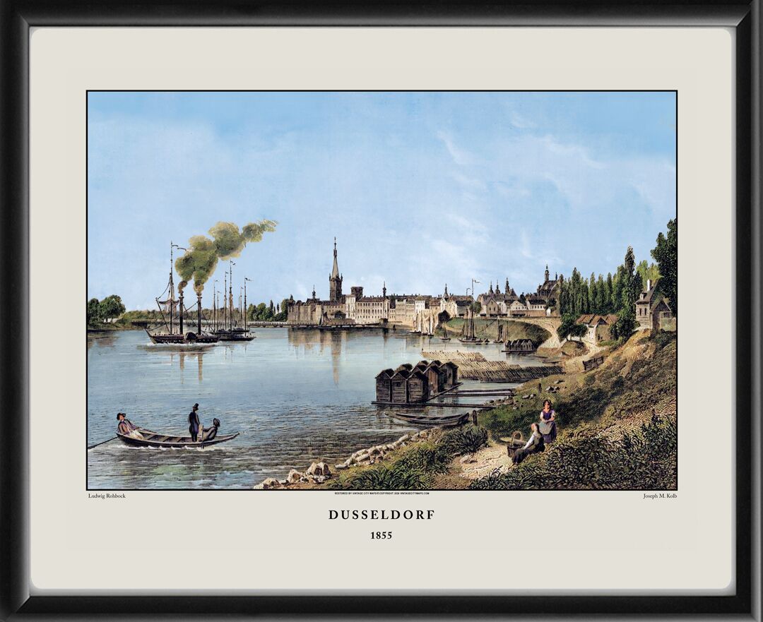 Dusseldorf Germany 1855