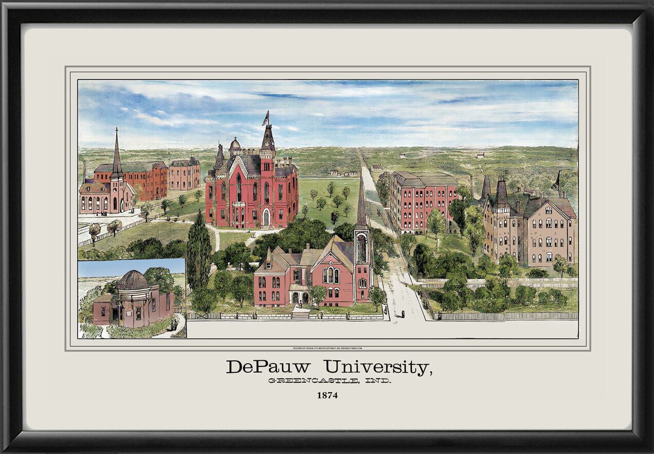 Depauw University IN 1874