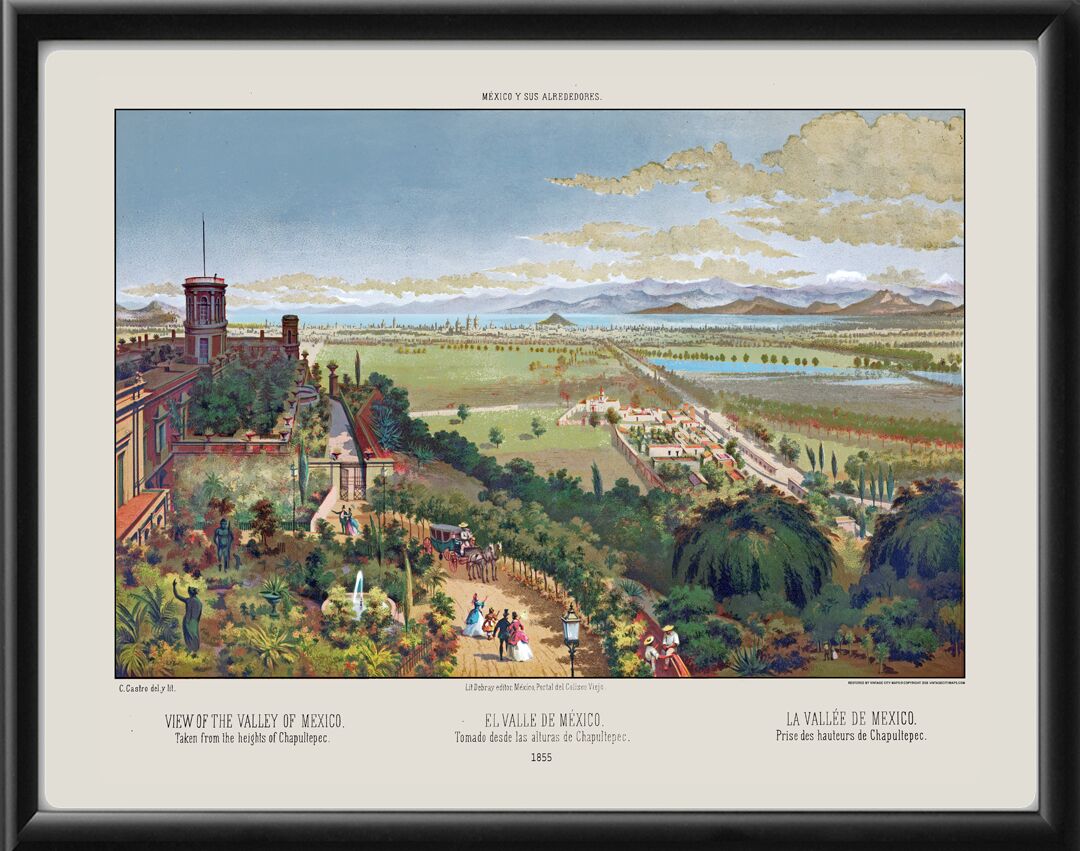 Mexico City Mexico 1855