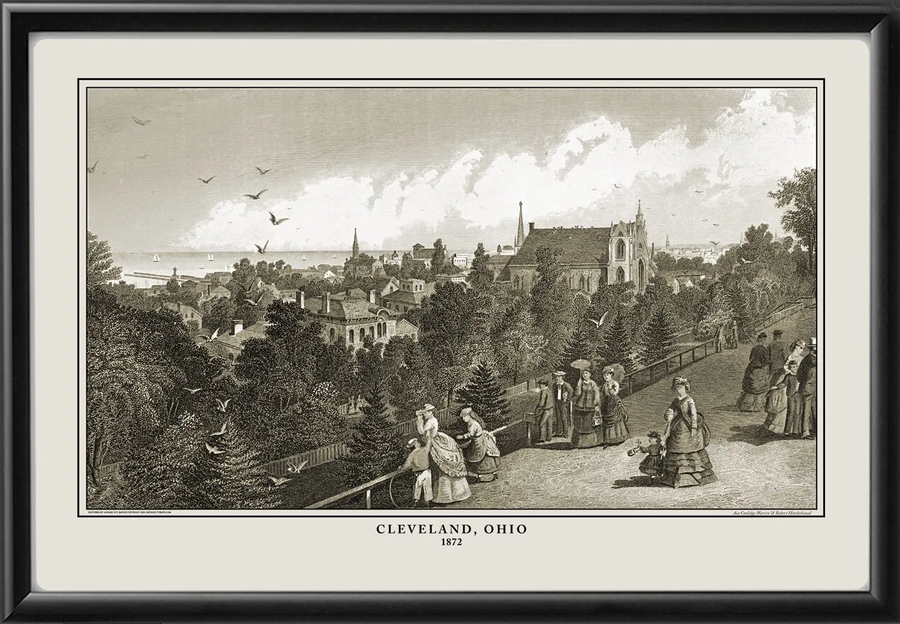 Cleveland OH 1872 Asa Warren and Robert Hinshelwood