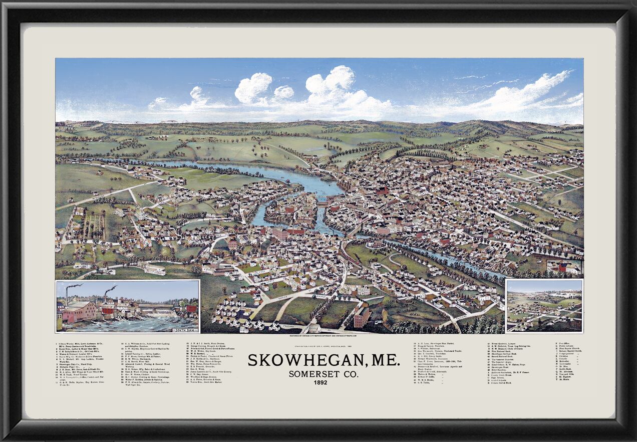 Skowhegan ME 1892 George Norris