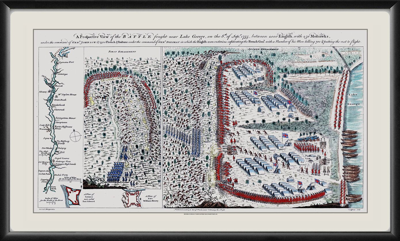Lake George NY 1755 - Battle of Lake George