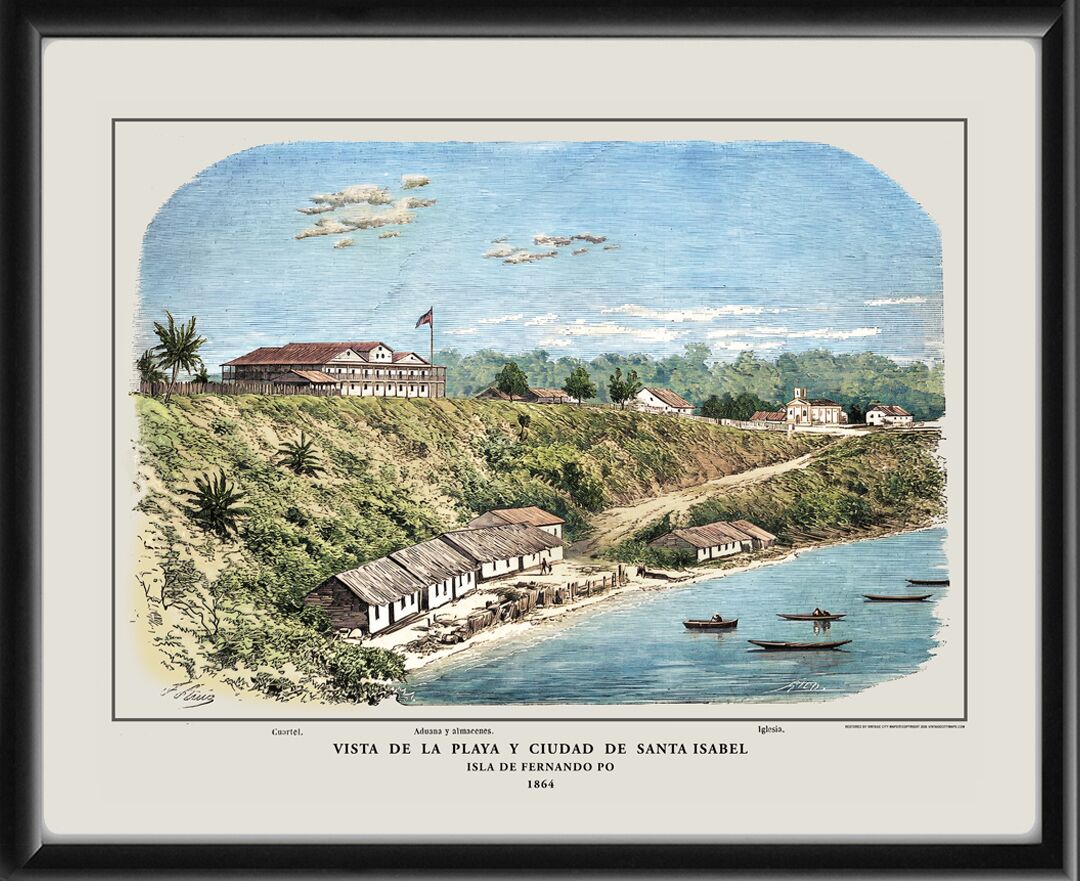 Santa Isabel Equatorial Guinea 1864