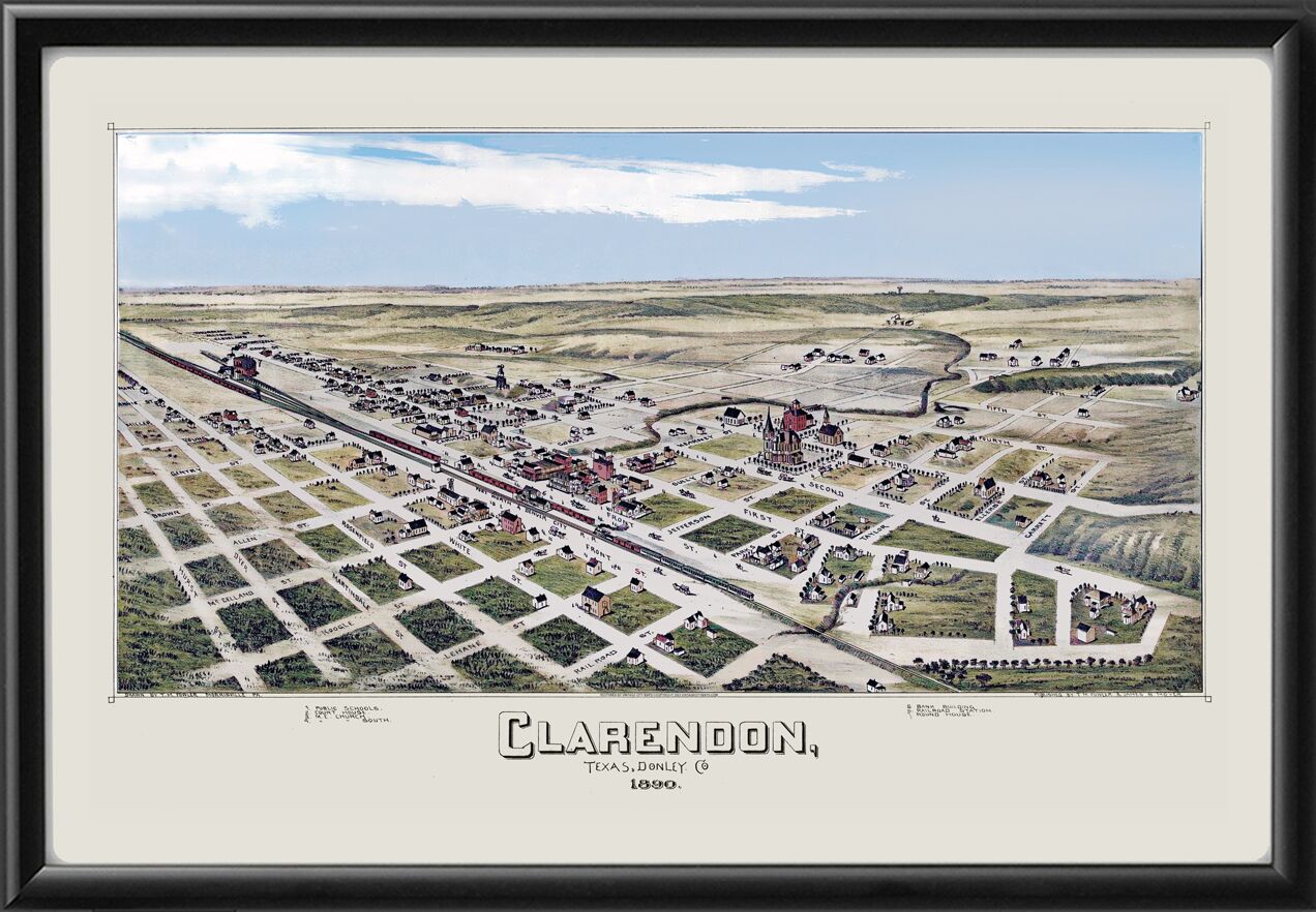 Clarendon TX 1890