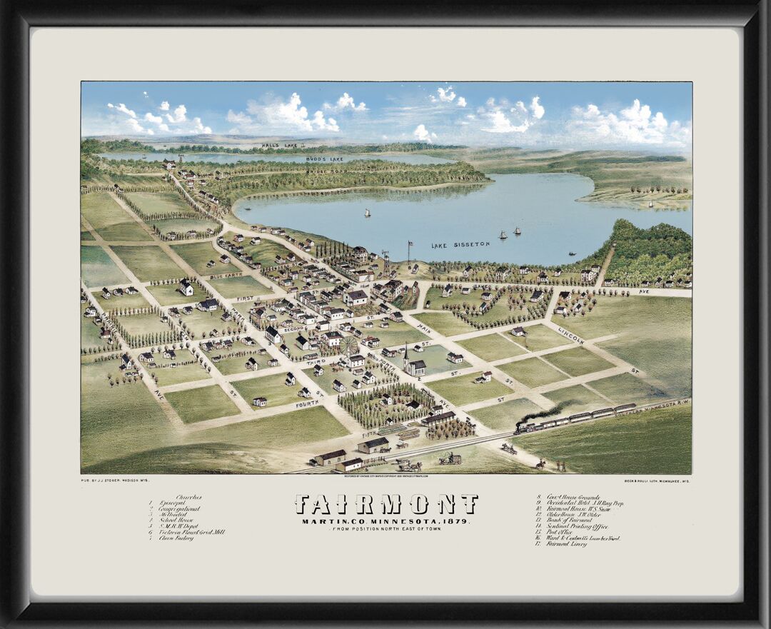 Fairmont MN 1879 JJStoner