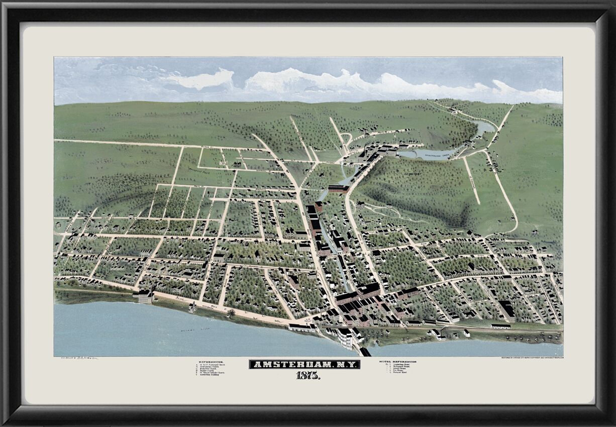 Amsterdam NY 1875 HHBaileyTM