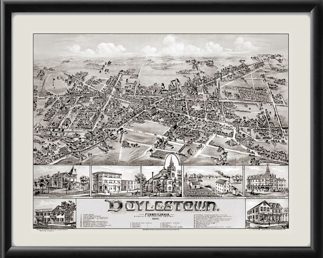 Doylestown PA 1886