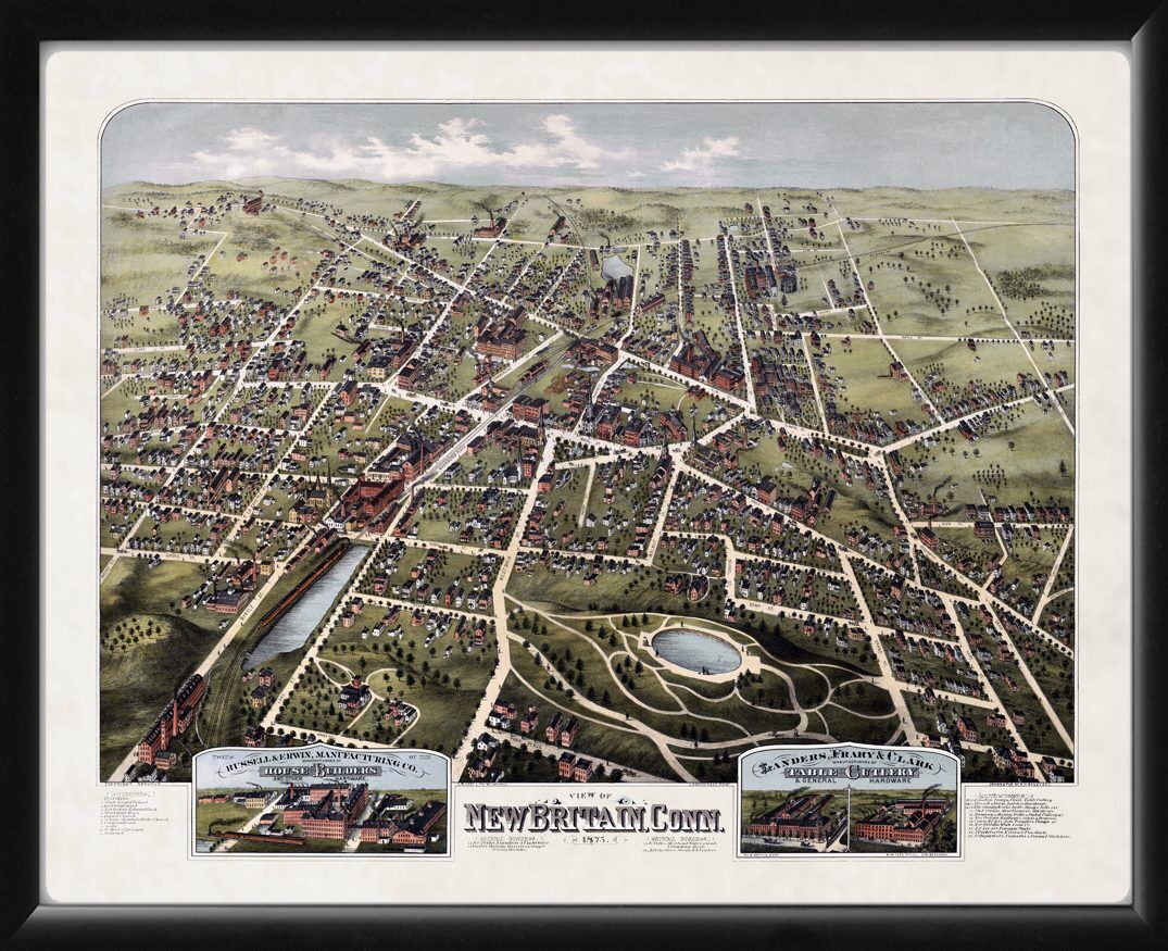 New Britain CT 1875