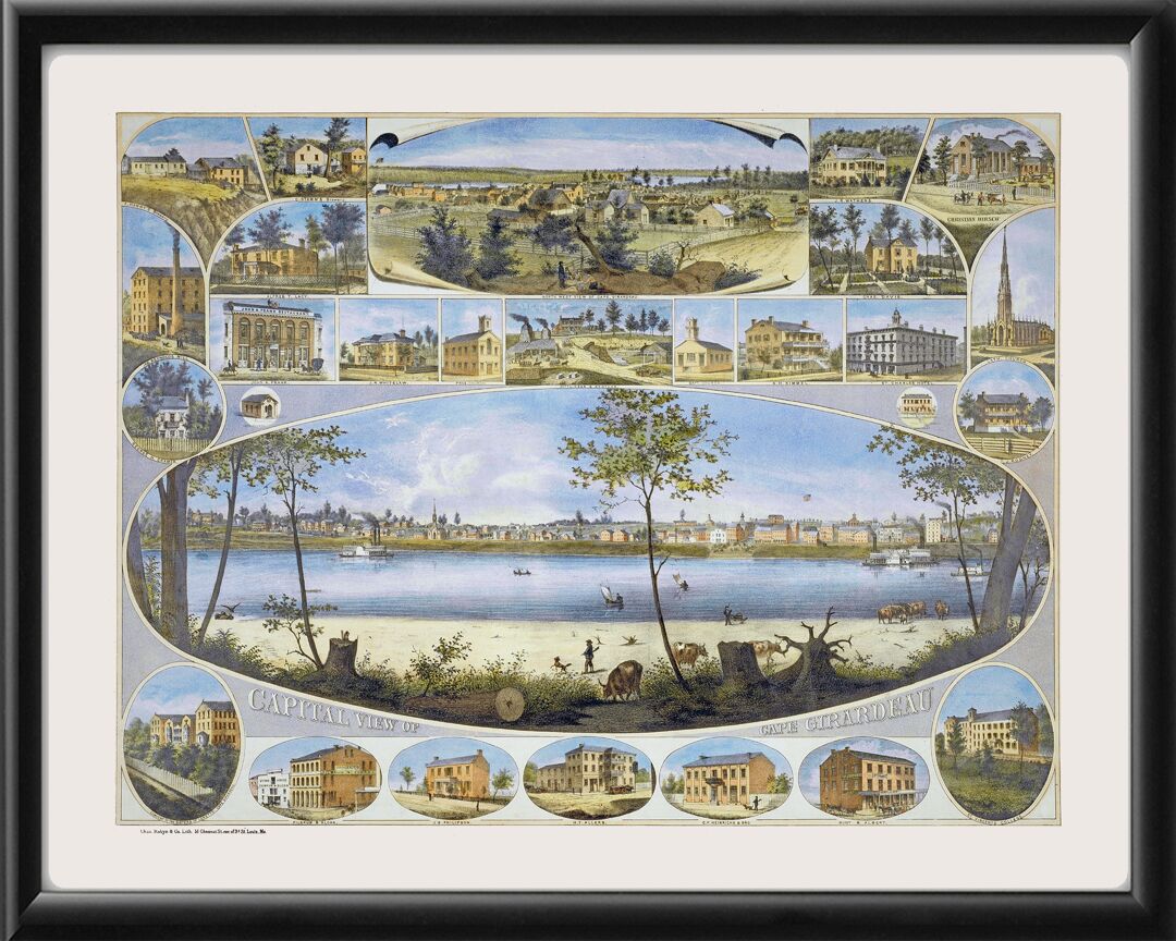 Cape Girardeau MO 1858