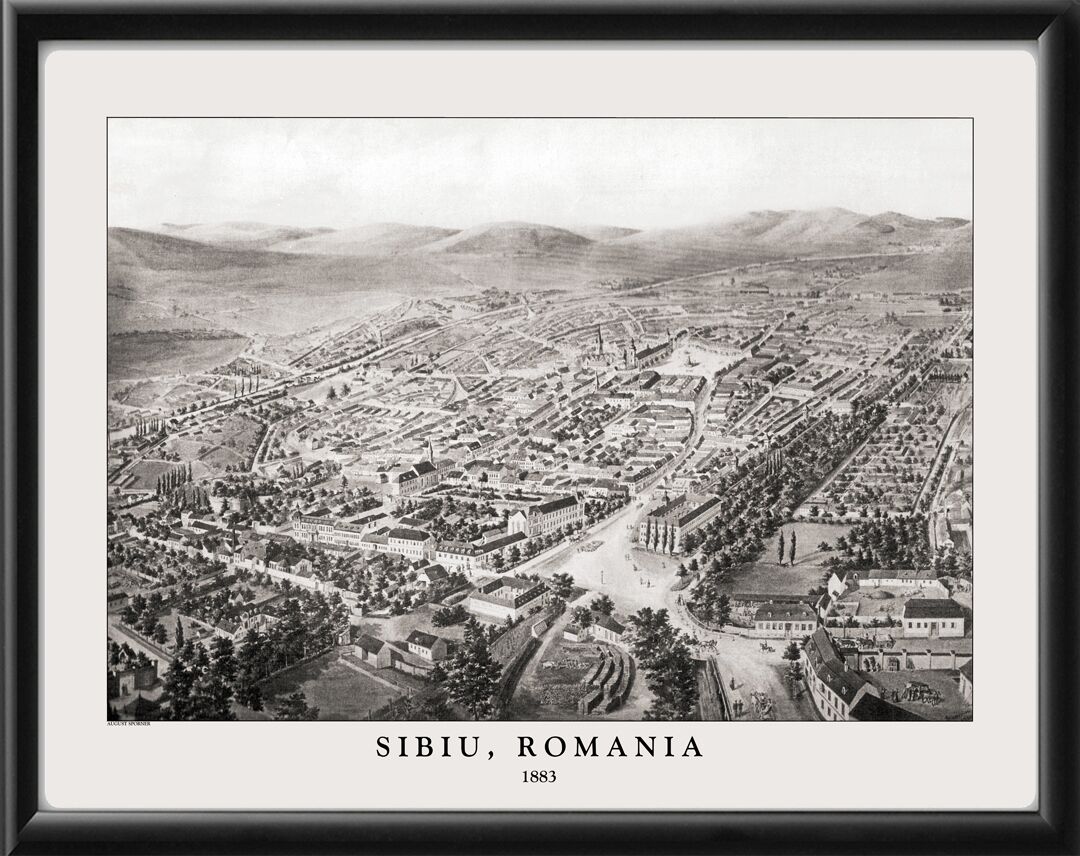 Sibiu Romania 1883