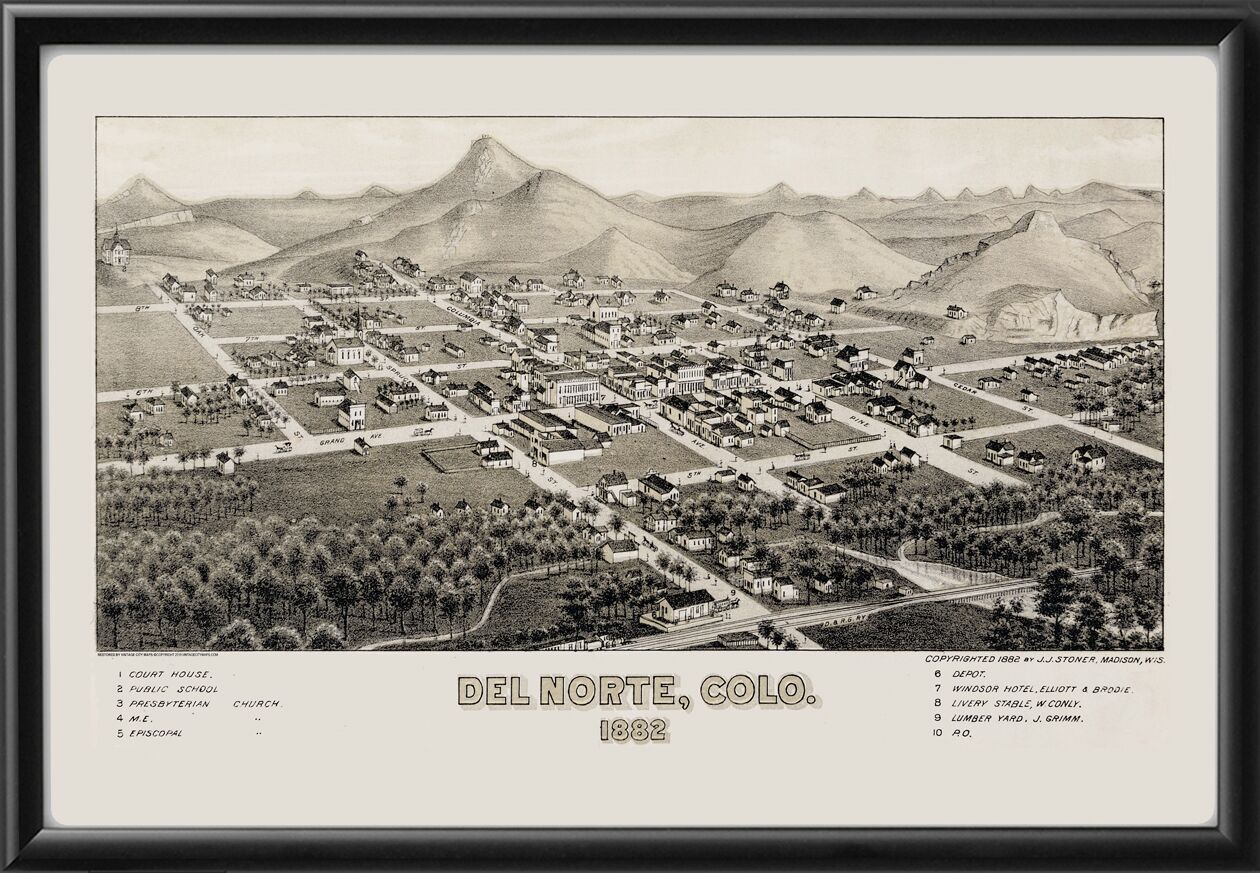 Del Norte CO 1882