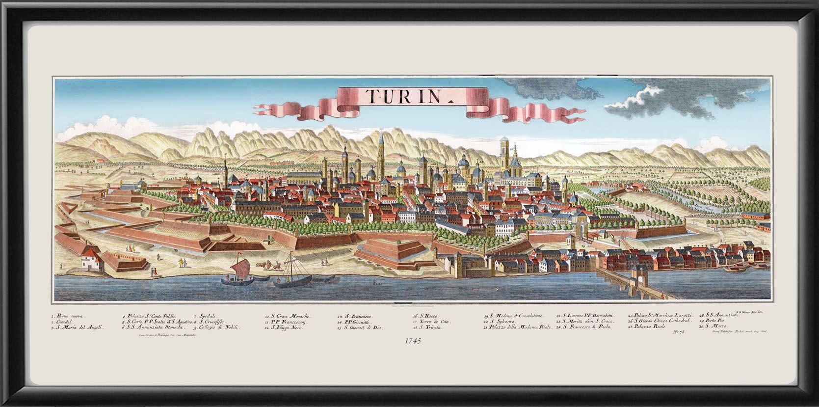 Turin Italy 1745