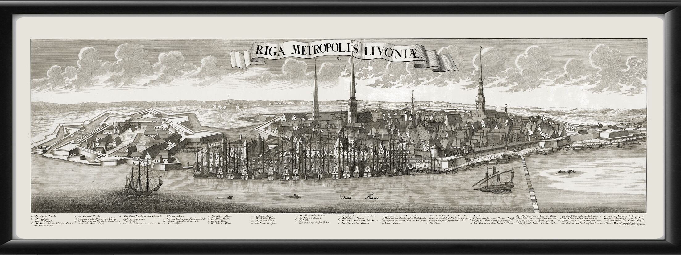 Riga Latvia 1720